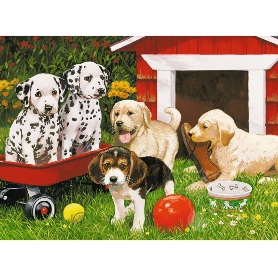 Ravensburger Puppy Party Puzzle 60pcs