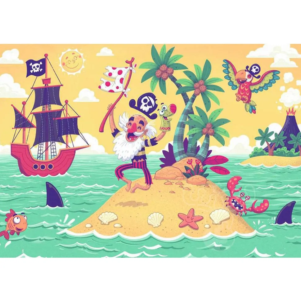 Ravensburger Puzzle & Play: Pirate Adventure Puzzle 2 x 24pcs RETIRED