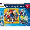 Ravensburger Sonic the Hedgehog: The Adventures of Sonic Puzzle 3 x 49pcs