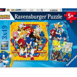 Ravensburger Sonic the Hedgehog: The Adventures of Sonic Puzzle 3 x 49pcs