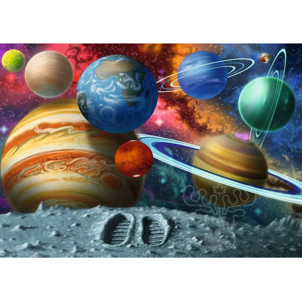 Ravensburger Stepping into Space Floor Puzzle 24pcs RETIRED