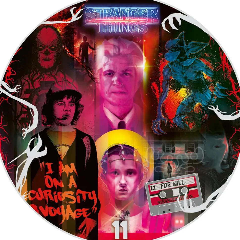 Ravensburger Stranger Things Round Puzzle 500pcs