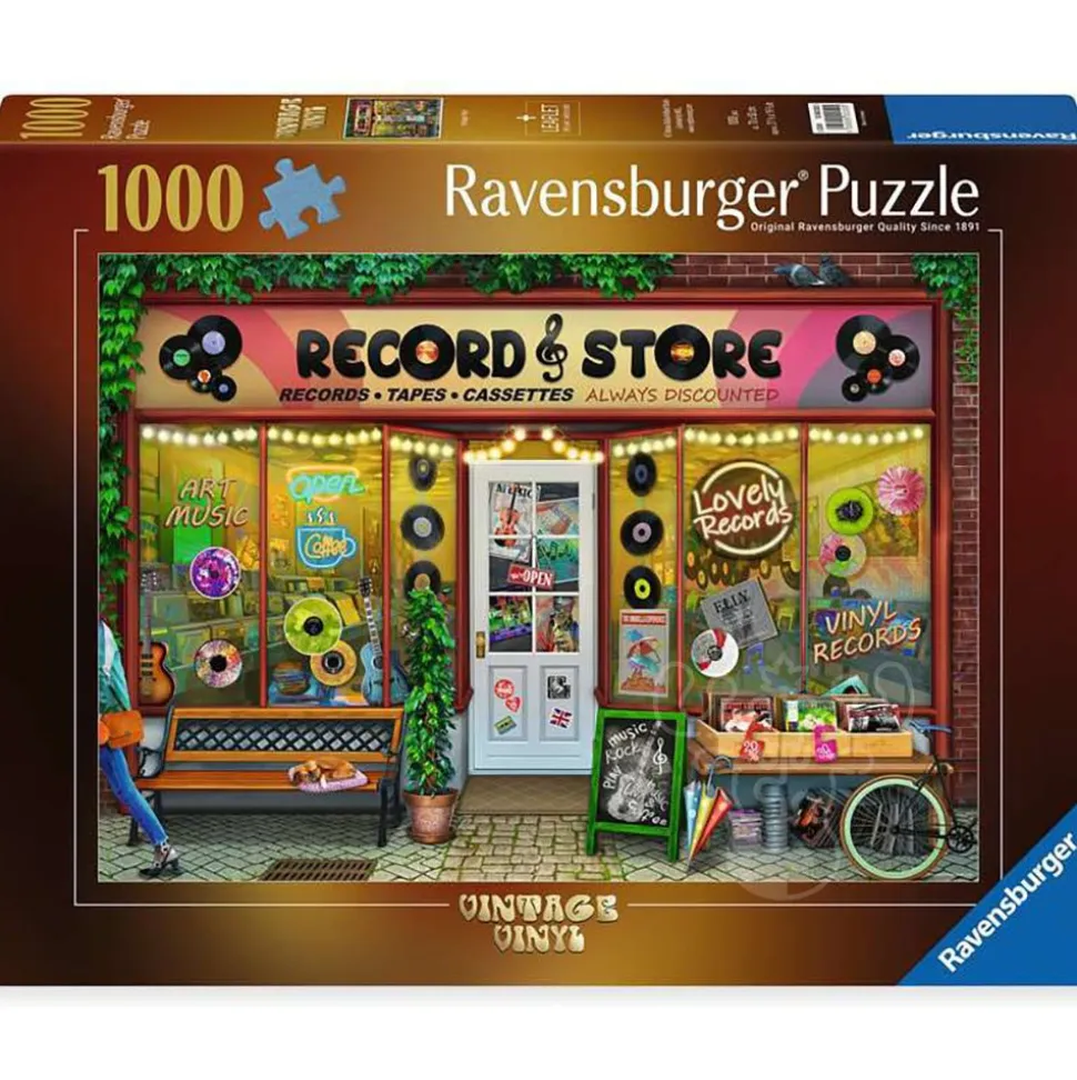 Ravensburger Vintage Vinyl Puzzle 1000pcs