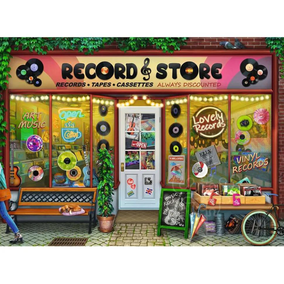 Ravensburger Vintage Vinyl Puzzle 1000pcs