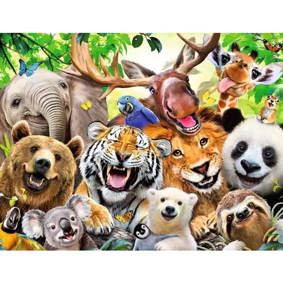 Ravensburger Wild Animal Selfie Puzzle 300pcs XXL