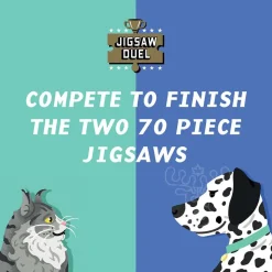 Ridley's Jigsaw Duel Pet Pride Puzzle 2 x 70pcs