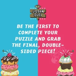 Ridley's Jigsaw Duel Sugar Showdown Puzzle 2 x 70pcs
