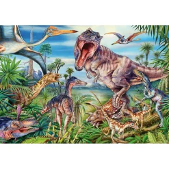 Schmidt Amongst the Dinosaurs Puzzle 60pcs