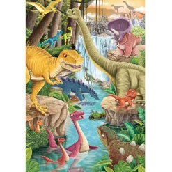 Schmidt Dinosaur Fun Puzzle 3 x 24pcs