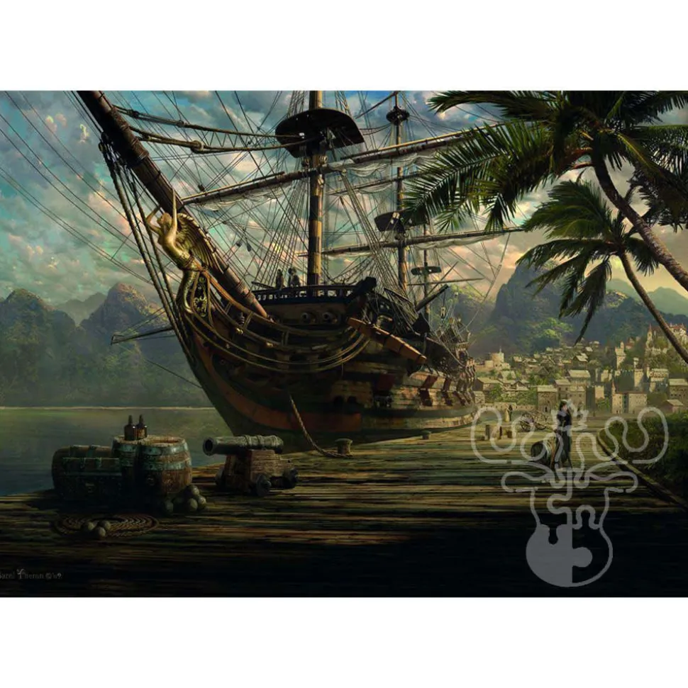 Schmidt Ship At Anchor Puzzle 1000pcs