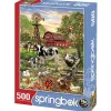 Springbok Barnyard Animals Puzzle 500pcs