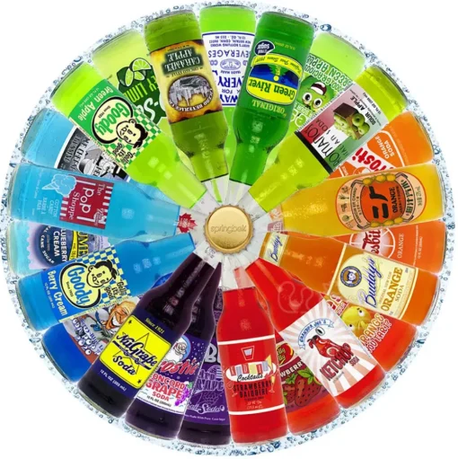Springbok Carbonated Colors Round Puzzle 500pcs