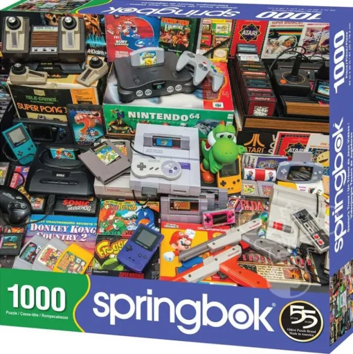 Springbok Gamer's Trove Puzzle 1000pcs
