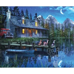 Springbok Moonlit Night Puzzle 1000pcs