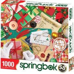 Springbok Santa’s Desk Puzzle 1000pcs