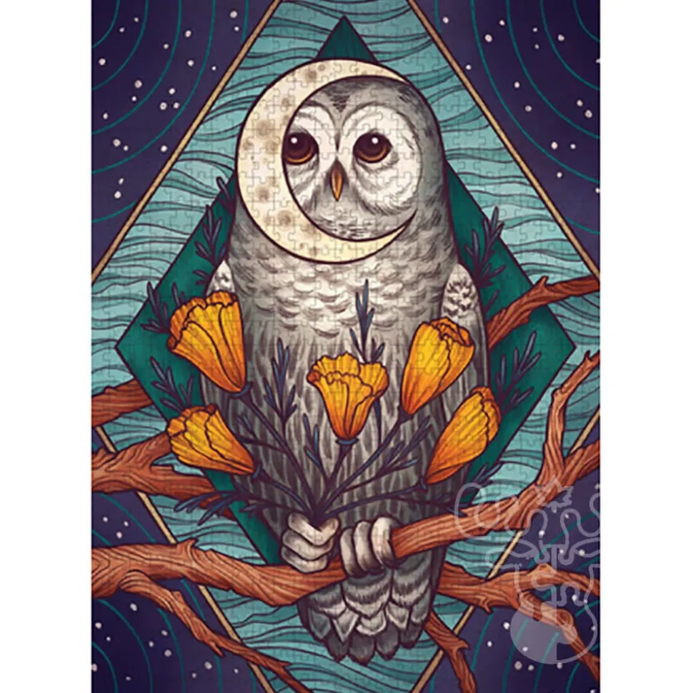 Storey The Illustrated Herbiary: California Poppy Puzzle 750pcs