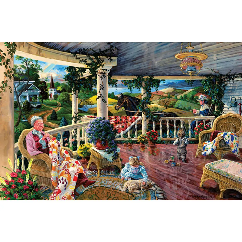 SunsOut Afternoon with Grandma Puzzle 1000pcs