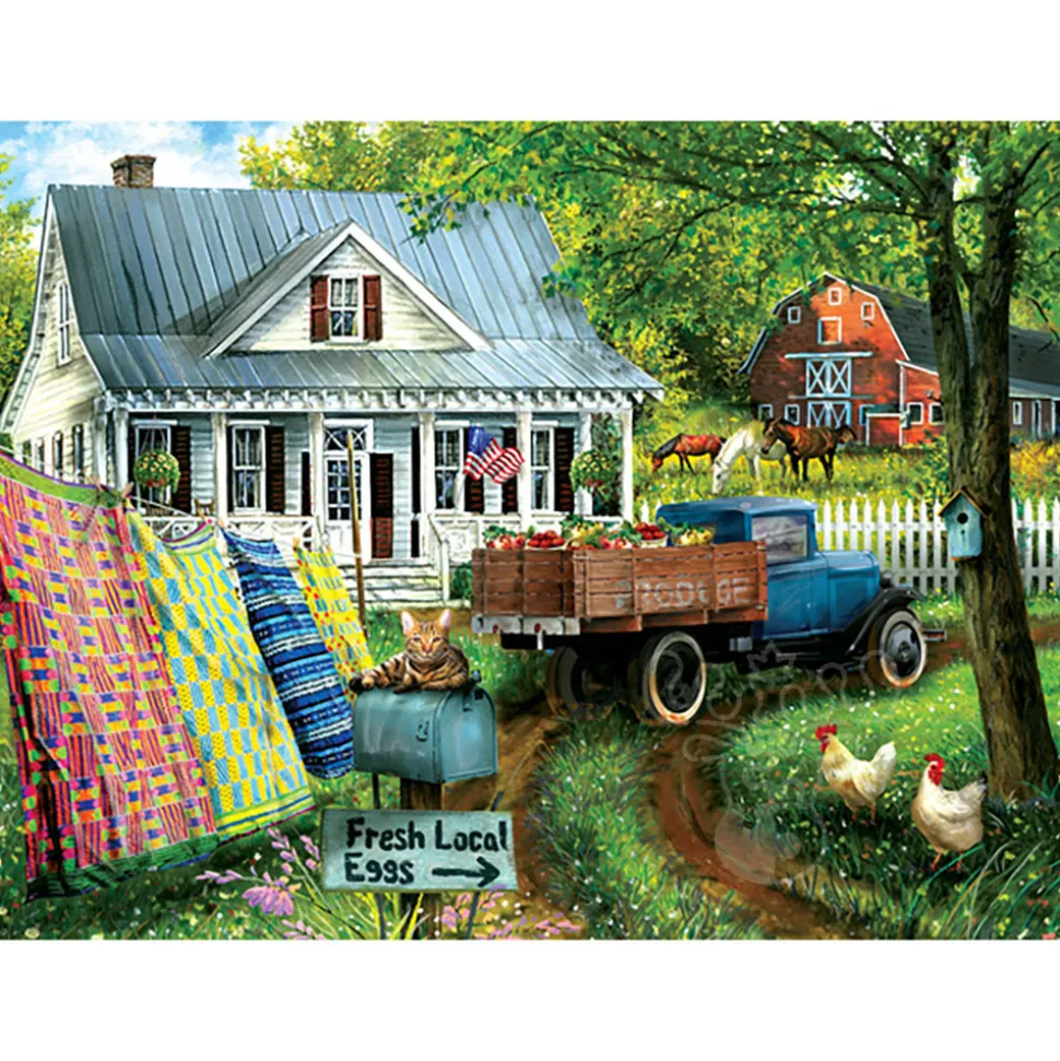 SunsOut Countryside Living Puzzle 1000pcs