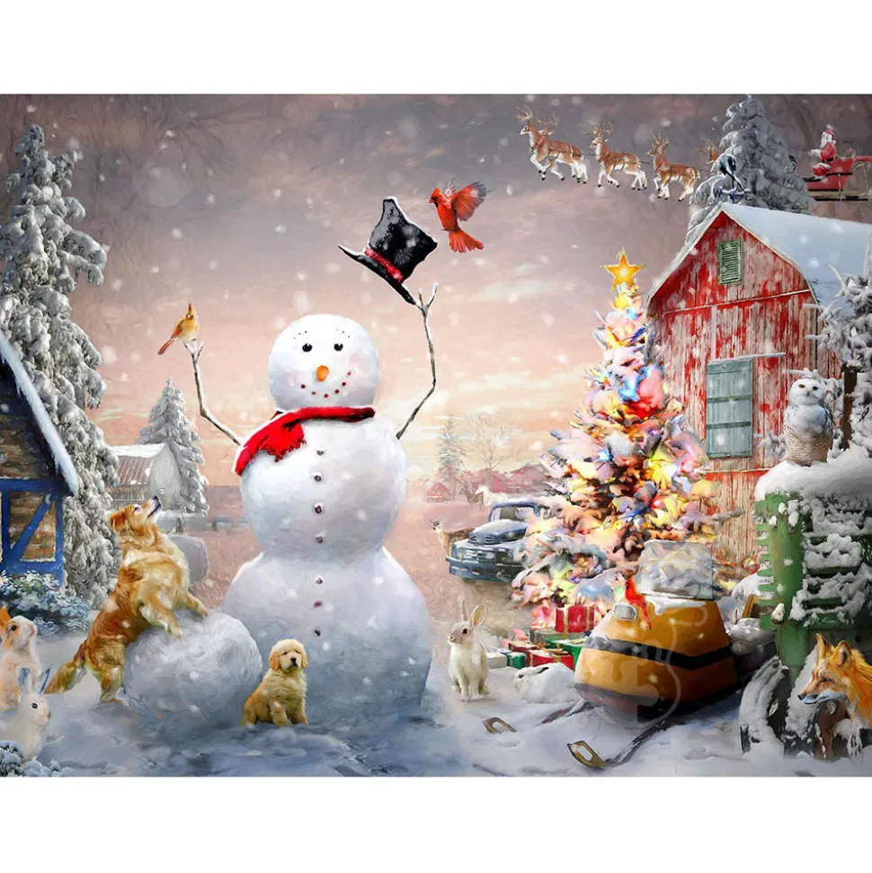 SunsOut Good Morning, It's Christmas Puzzle 300pcs