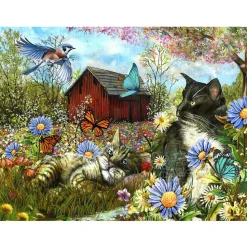 SunsOut Out in the Field Puzzle 300pcs