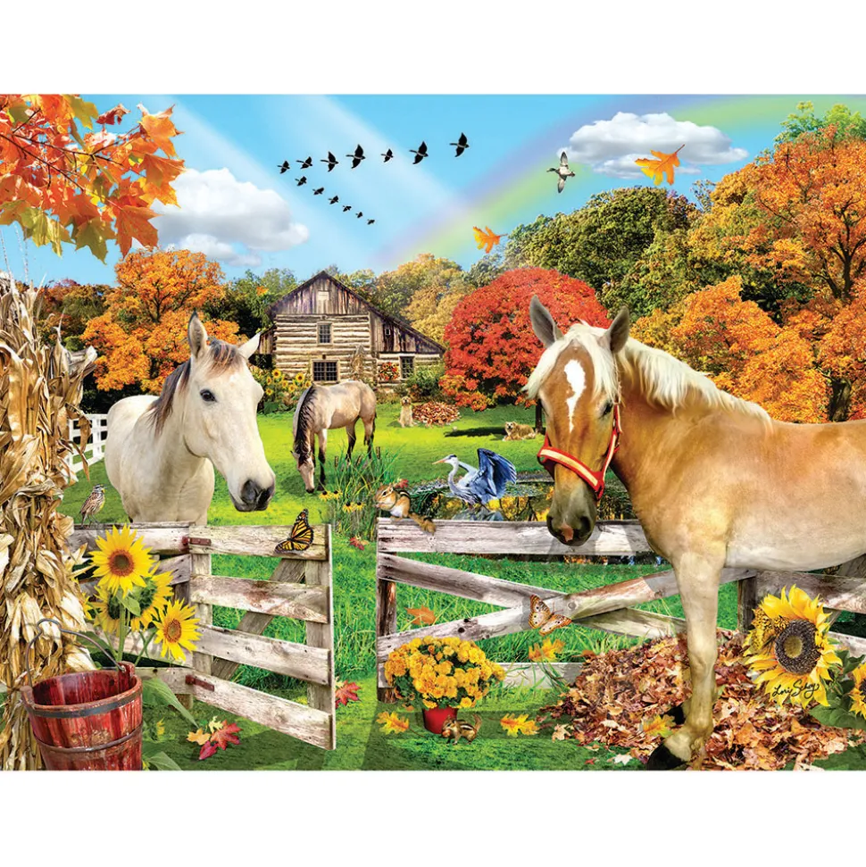 SunsOut Out in the Pasture Puzzle 500pcs
