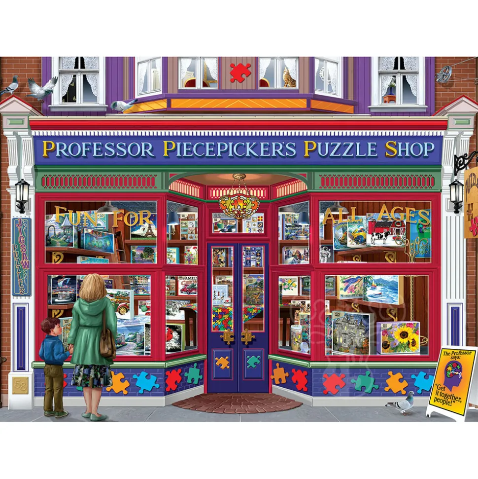 SunsOut Professor Puzzle Shop Puzzle 1000pcs