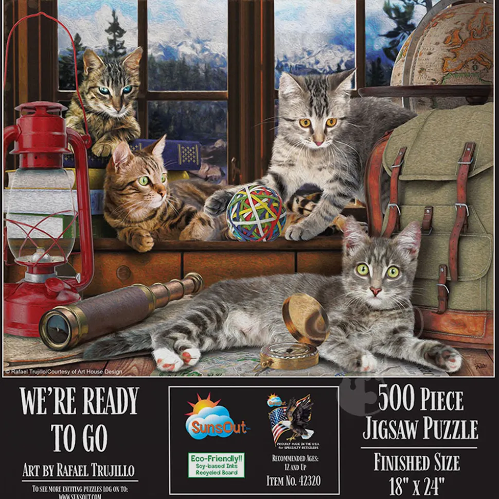 SunsOut We're Ready to Go Puzzle 500pcs