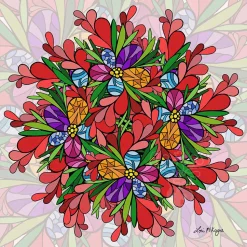 The Occurrence Becky’s Blossom Square Puzzle 506pcs