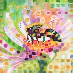 The Occurrence Daisy Bee Square Puzzle 506pcs