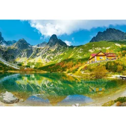 Trefl Belvedere Shelter over the Green Pond, Tatras, Slovakia Puzzle 1000pcs