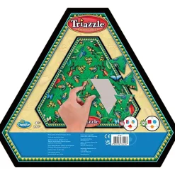 Triazzle Brain Teaser Puzzle Frogs RETIRED
