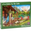 Vermont Christmas Co. Cabin by the Lake Puzzle 1000pcs RETIRED