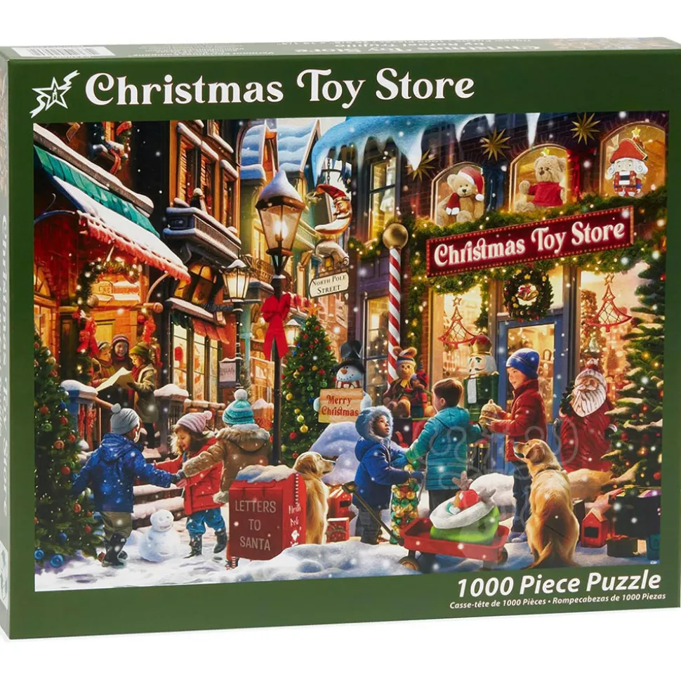 Vermont Christmas Co. Christmas Toy Store Puzzle 1000pcs