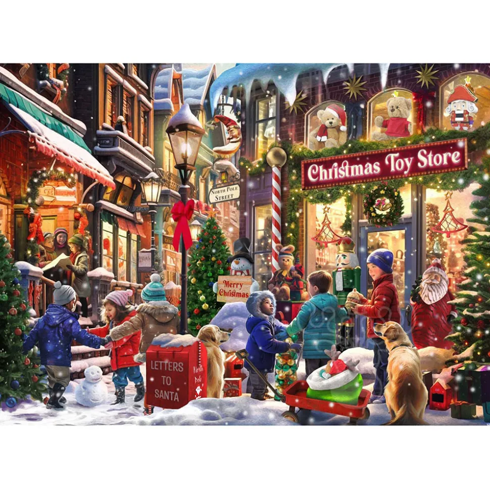 Vermont Christmas Co. Christmas Toy Store Puzzle 1000pcs