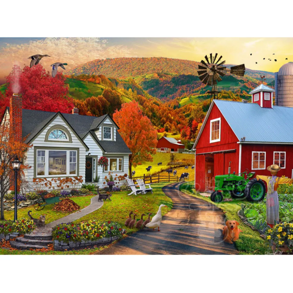 Vermont Christmas Co. Country Farm Puzzle 1000pcs