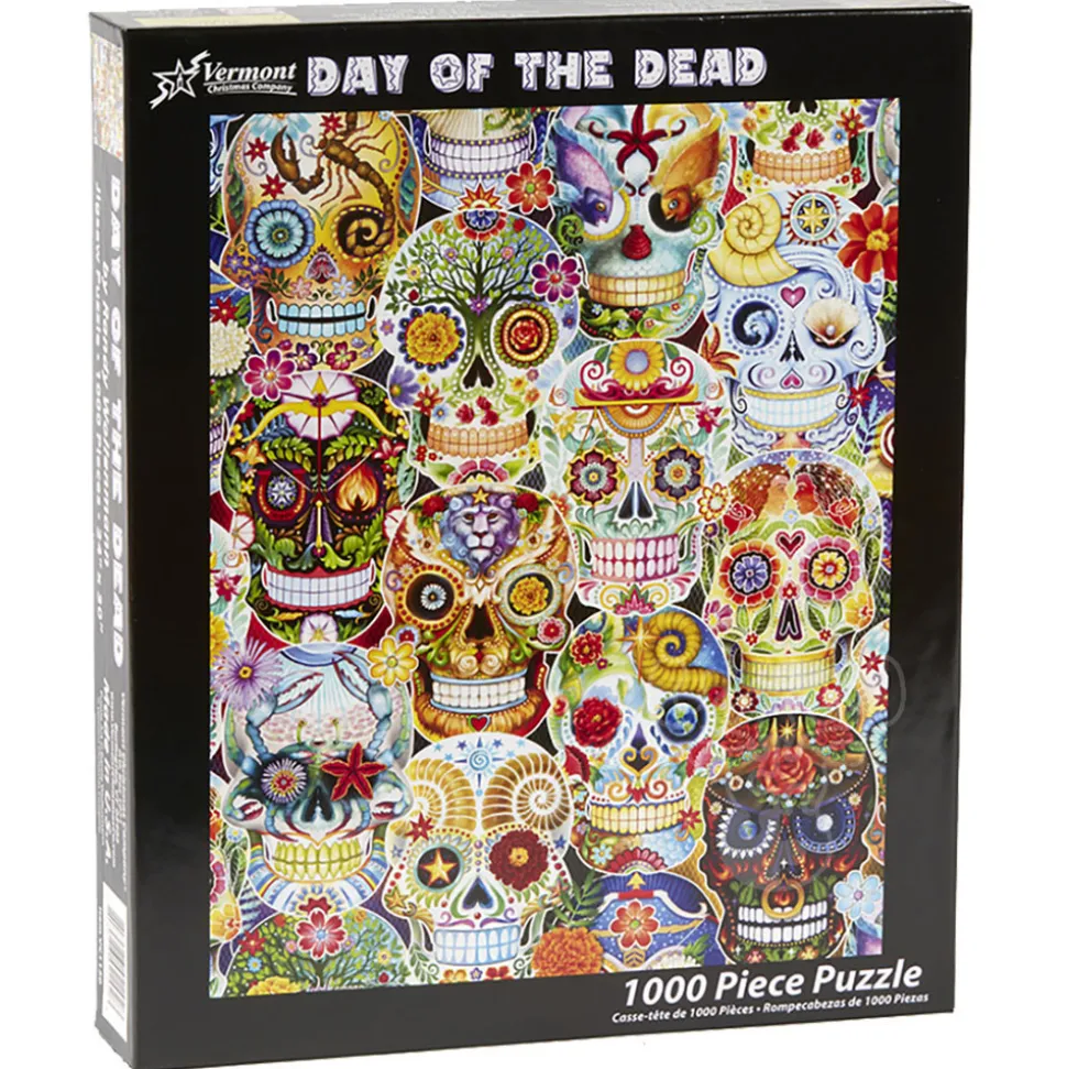 Vermont Christmas Co. Day of the Dead Puzzle 1000pcs