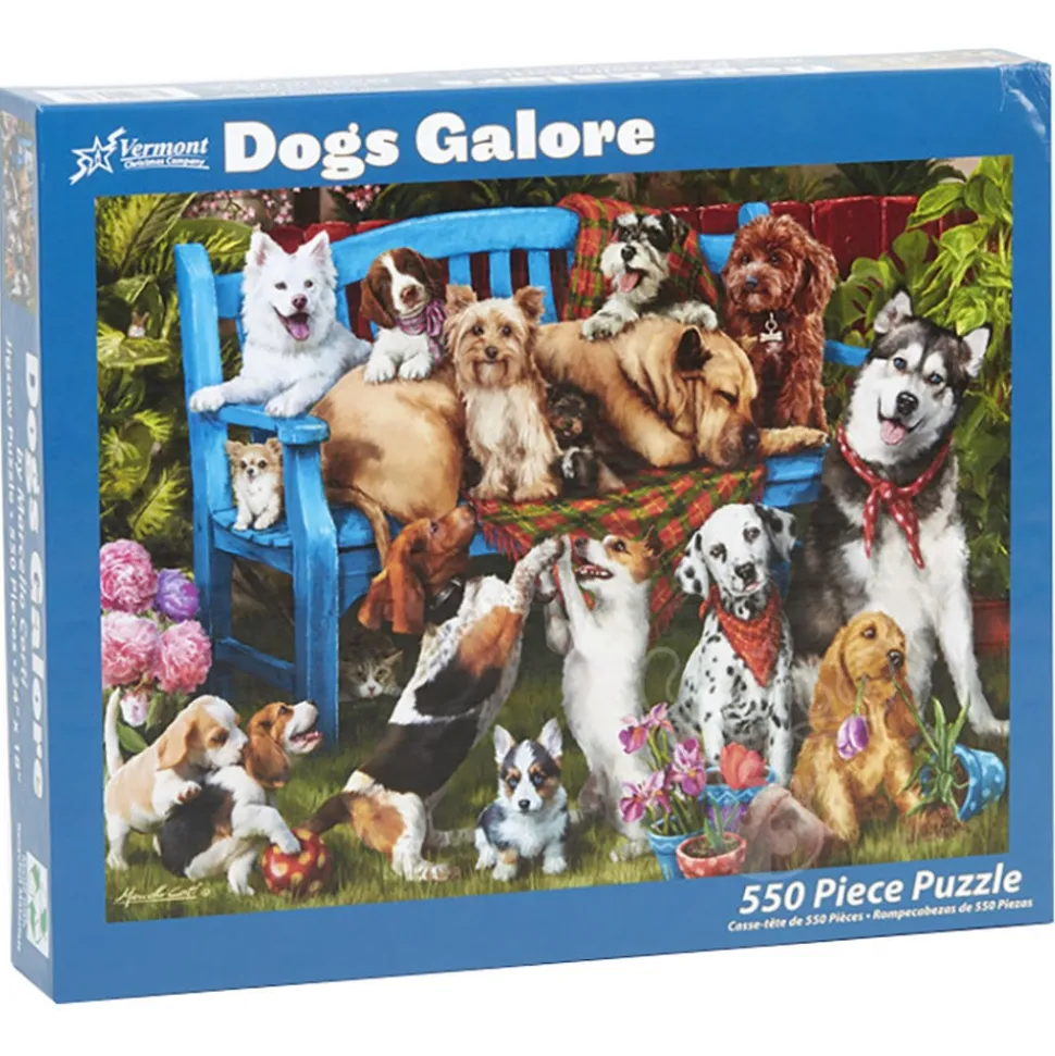 Vermont Christmas Co. Dogs Galore Puzzle 550pcs