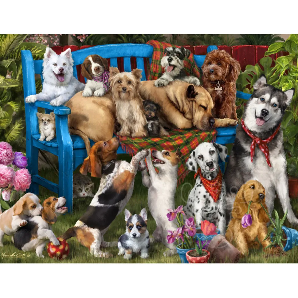 Vermont Christmas Co. Dogs Galore Puzzle 550pcs