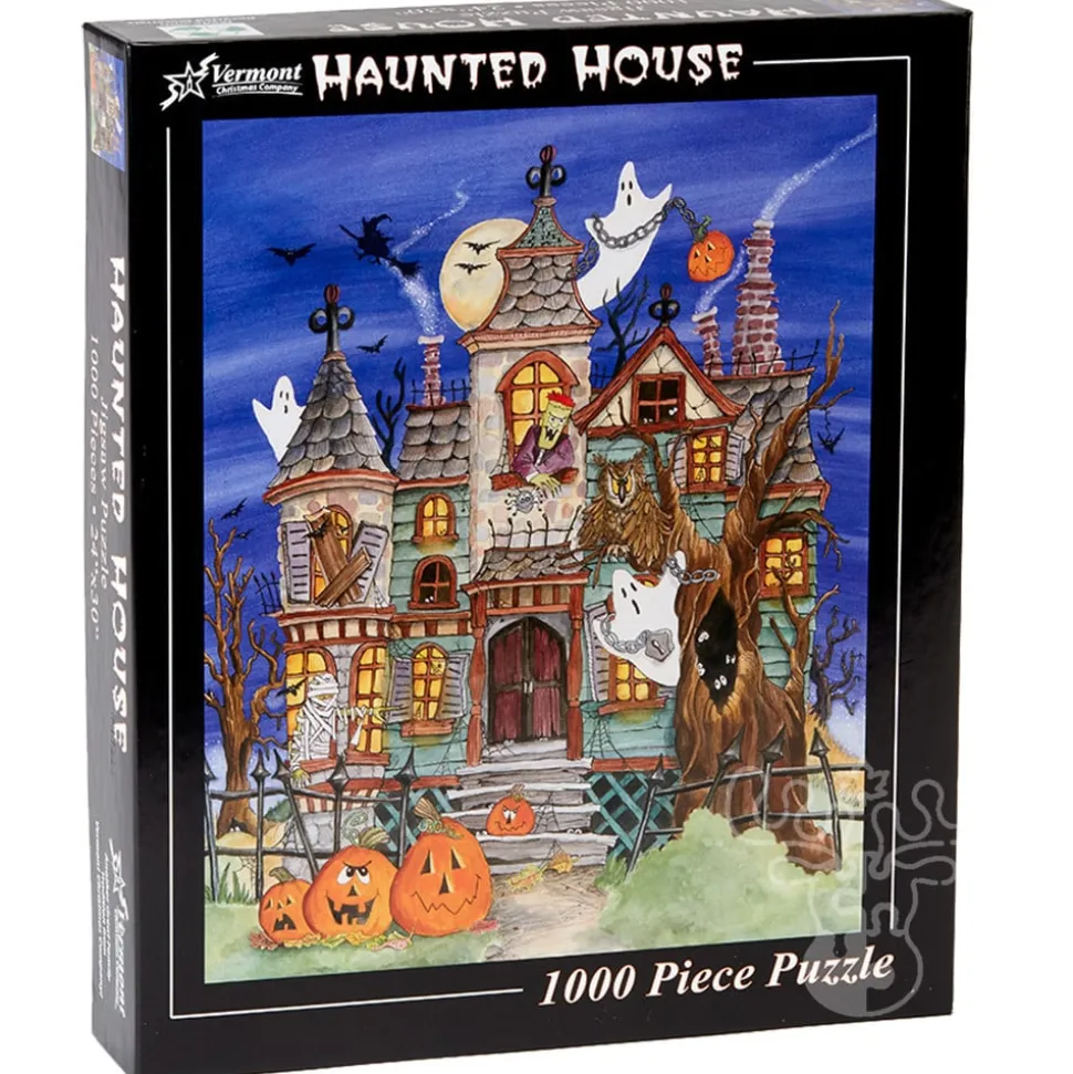 Vermont Christmas Co. Haunted House Puzzle 1000pcs