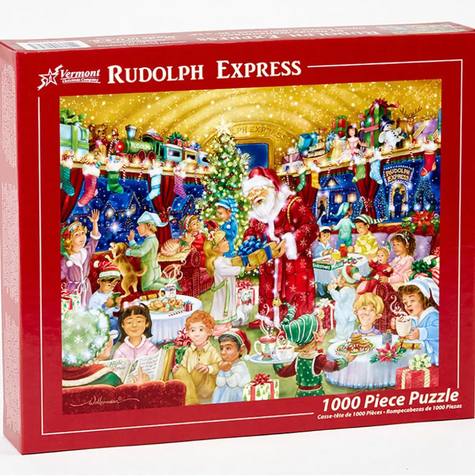Vermont Christmas Co. Rudolph Express Puzzle 1000pcs