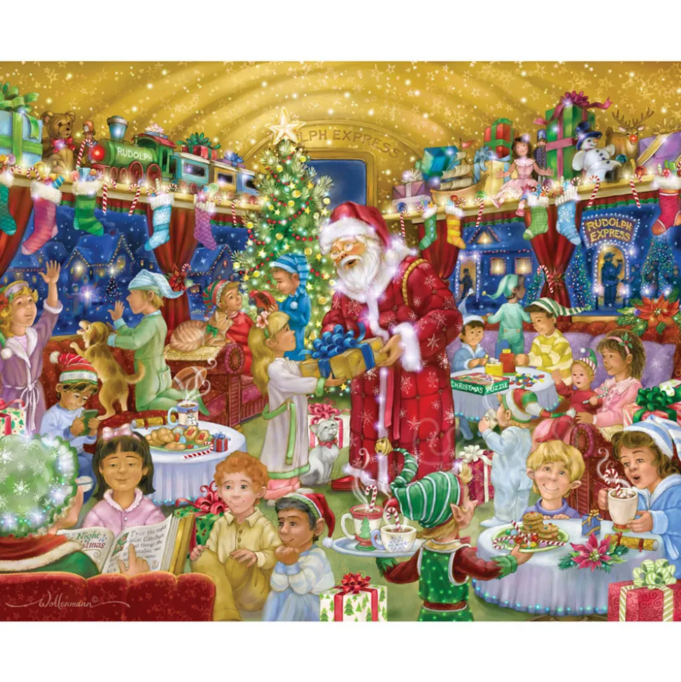 Vermont Christmas Co. Rudolph Express Puzzle 1000pcs