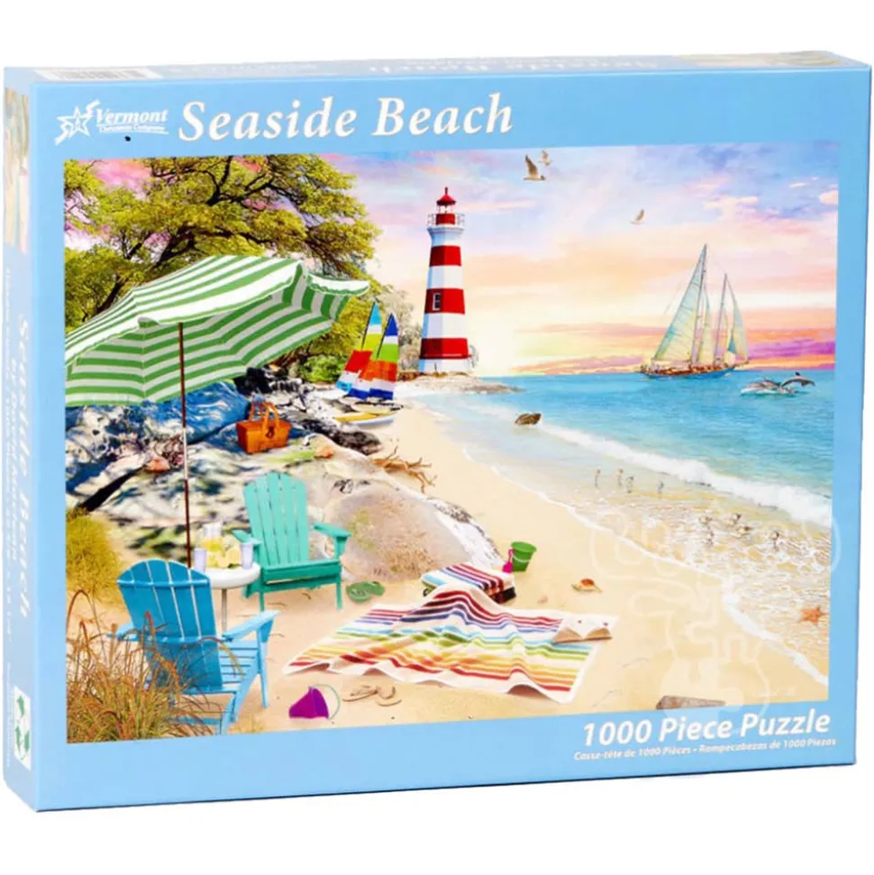Vermont Christmas Co. Seaside Beach Puzzle 1000pcs