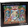 Vermont Christmas Co. Stained Glass Nativity Puzzle 1000pcs