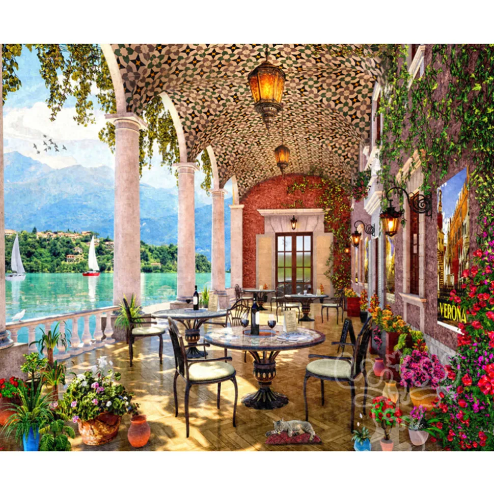 Vermont Christmas Co. Summer Terrace Puzzle 1000pcs