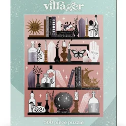 Villager Mystic Bookshelf Puzzle 500pcs