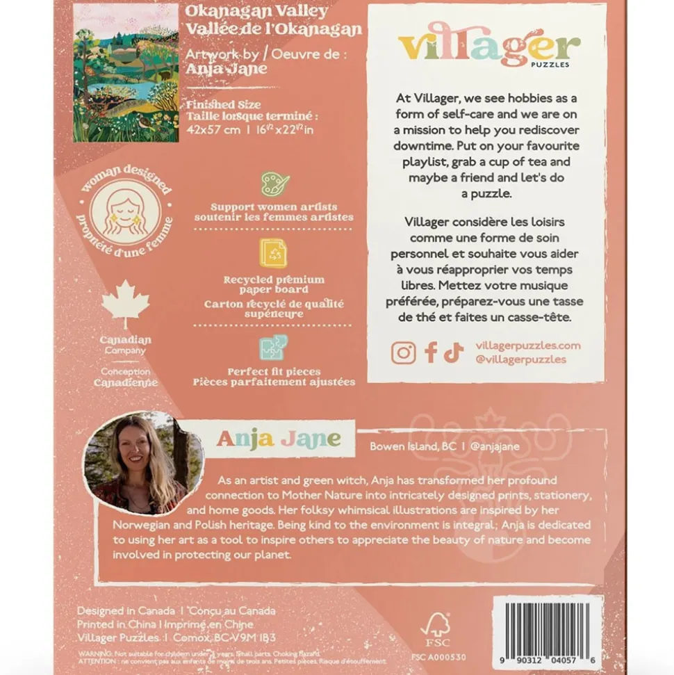 Villager Okanagan Valley Puzzle 500pcs