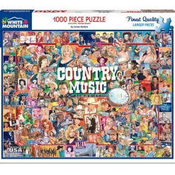 White Mountain Country Music Puzzle 1000pcs