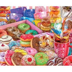 White Mountain Donuts & Coffee Puzzle 1000pcs
