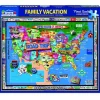White Mountain Family Vacation Puzzle 1000pcs RETIRED
