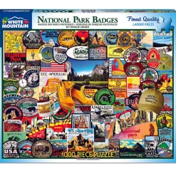 White Mountain National Park Badges Puzzle 1000pcs